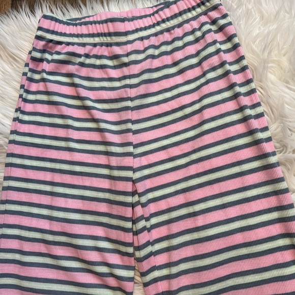 Art Class Girls Pajama Set L 10/12 NWT Pink Gray Striped Tank & Pants Sleepwear - Picture 6 of 9